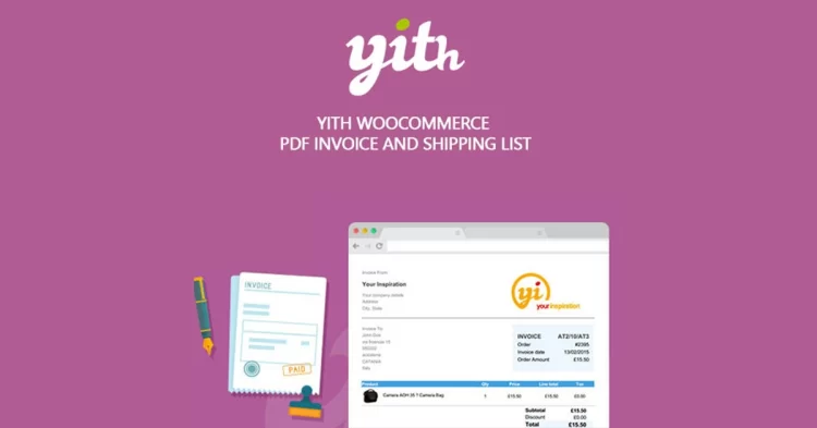 YITH WooCommerce PDF Invoices & Packing Slips Premium