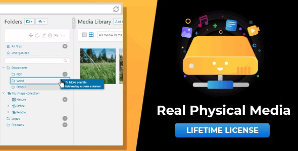 WordPress Real Physical Media: Physical Media Folders & SEO Rewrites
