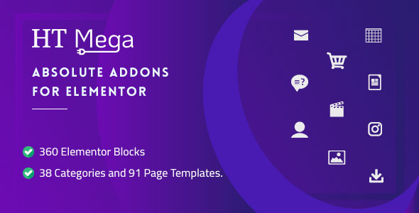 HT Mega Pro – Absolute Addons for Elementor Page Builder | Add-ons
