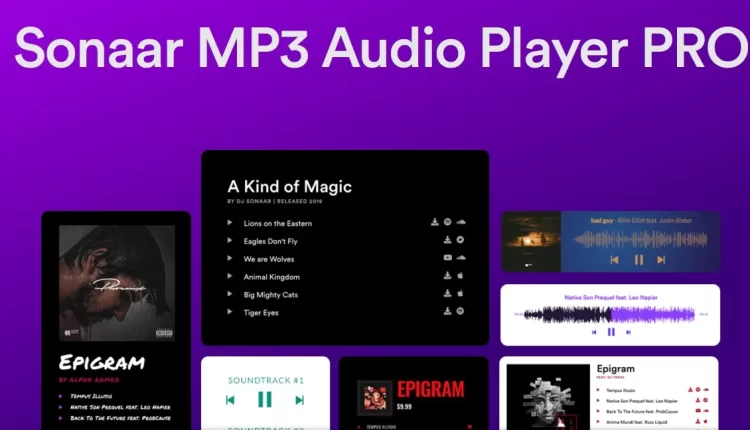 Sonaar MP3 Music Player
