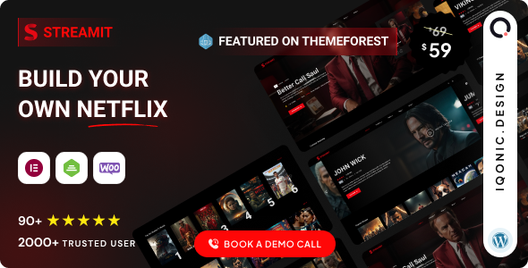 Streamit WP - Video Streaming WordPress Theme