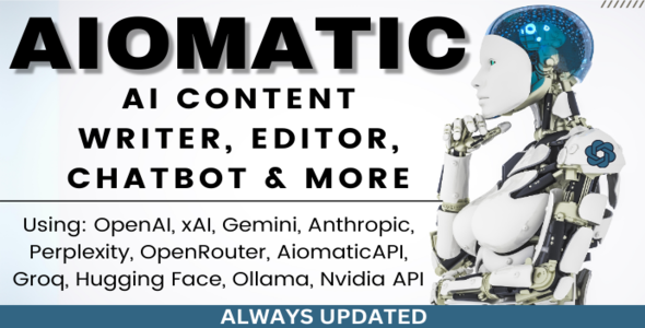 Aimogen Pro ( Aiomatic ) – Automatic AI Content Writer