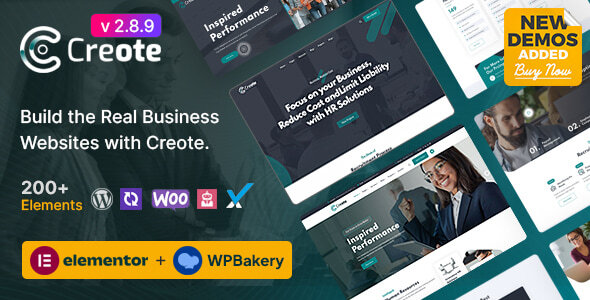 Creote - Consulting Business WordPress Theme